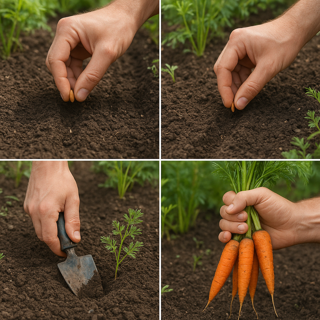 Jak uprawiać marchew w ogródku krok po kroku
