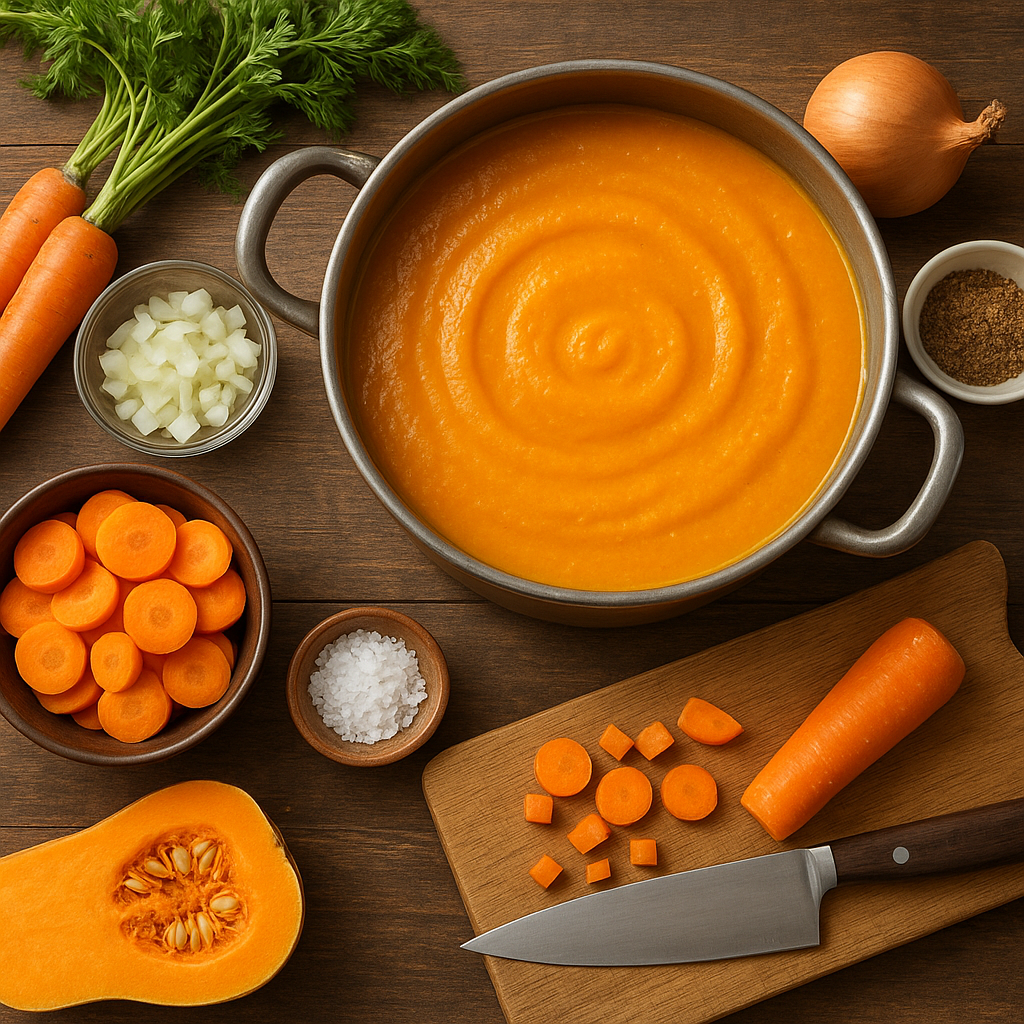 Jak zrobić zupę marchewkowo-dyniową