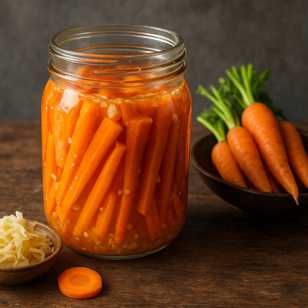 Marchew fermentowana – probiotyczny superfood
