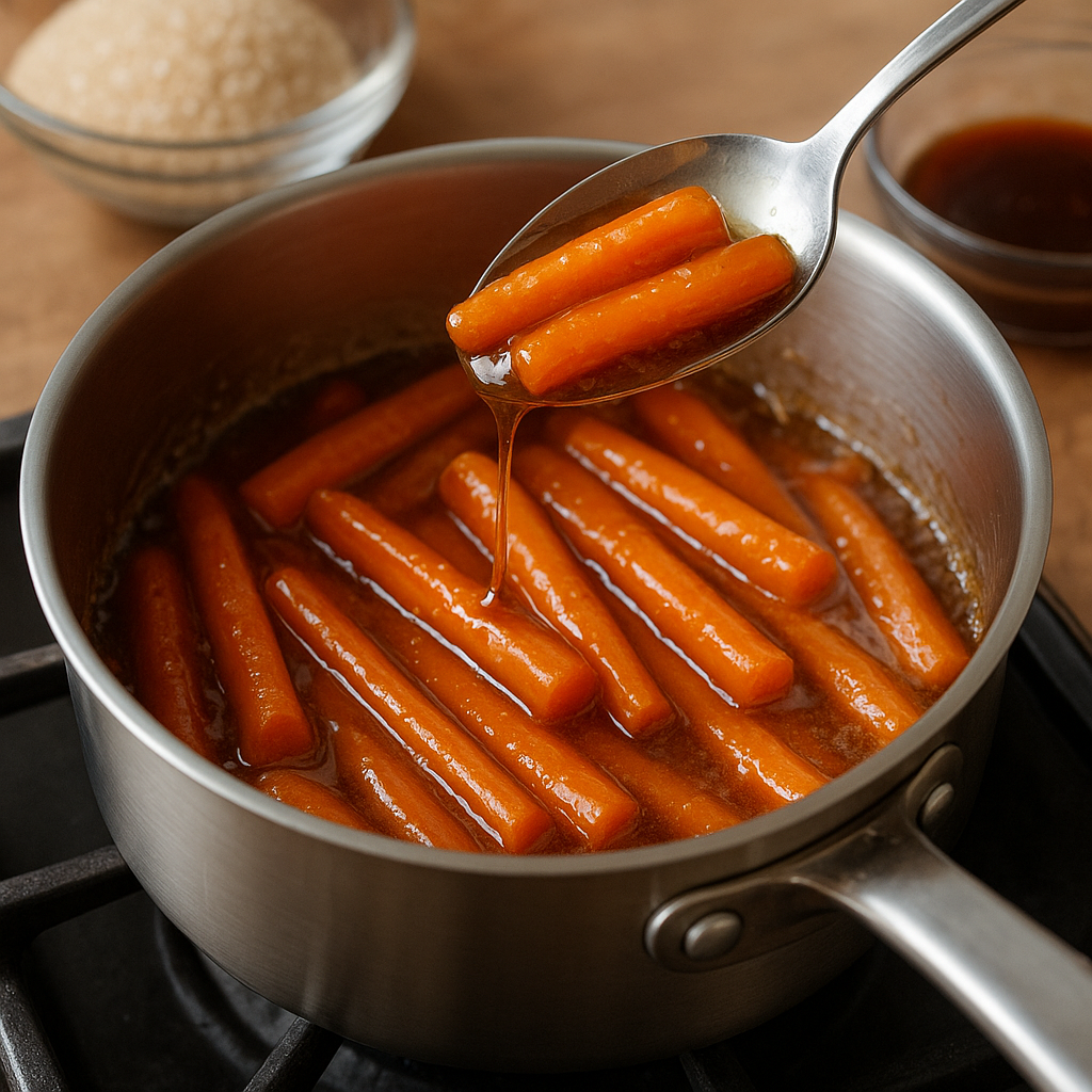 Jak zrobić karmelową marchew do deserów