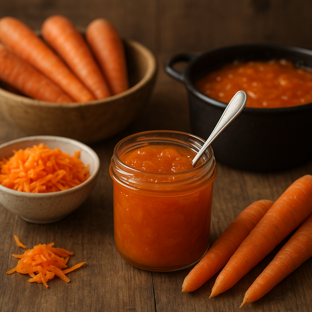 Jak zrobić konfiturę z marchwi