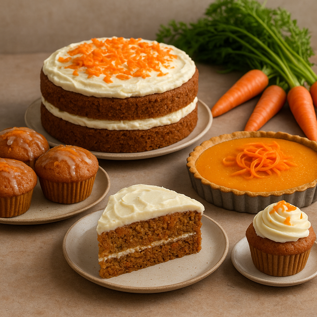 Marchew na słodko – desery i ciasta z dodatkiem warzywa