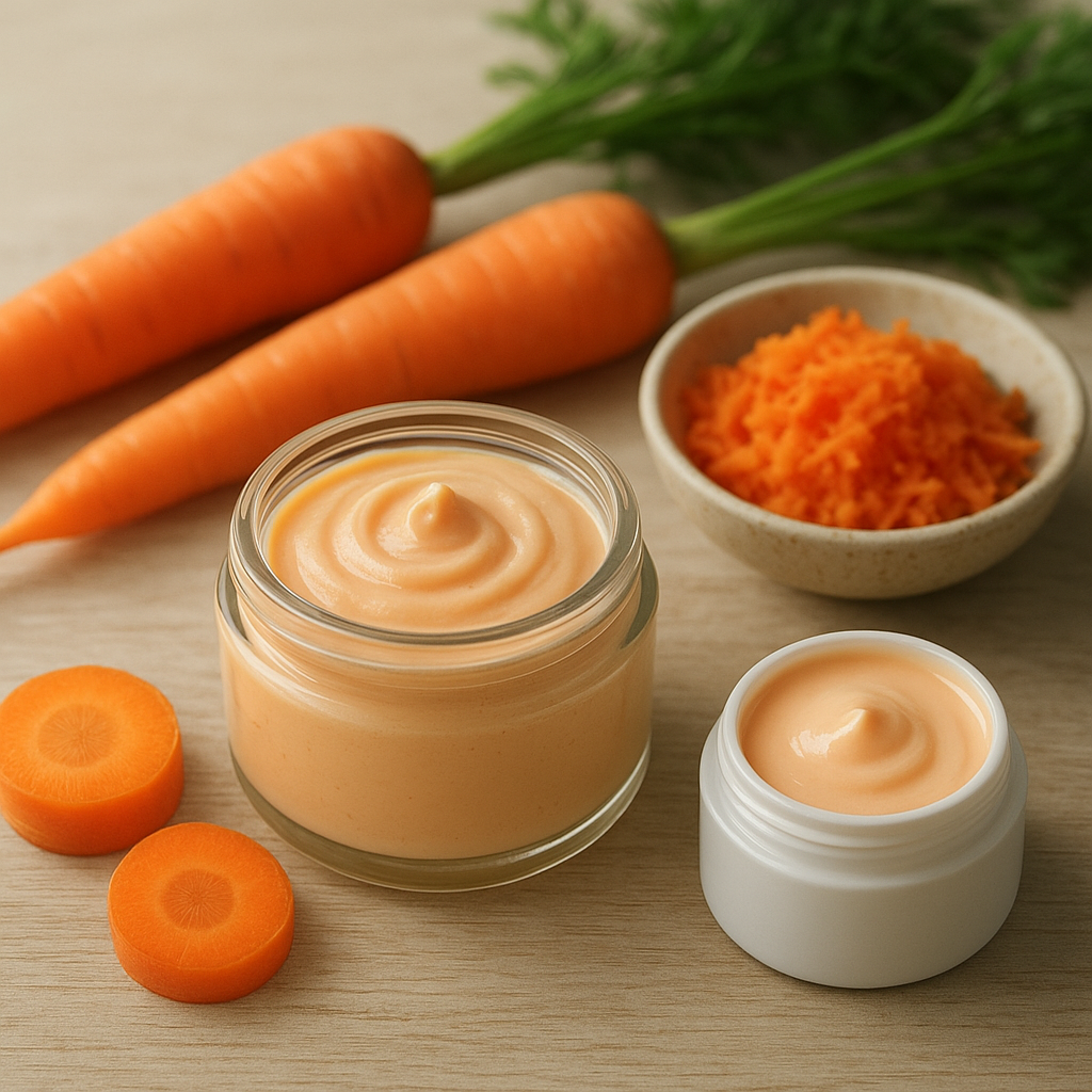 Marchew w kosmetyce – maseczki i kremy z naturalnych składników
