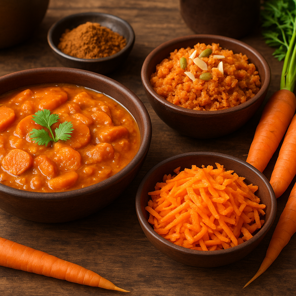 Marchew w kuchni indyjskiej – przepisy na curry i halwę