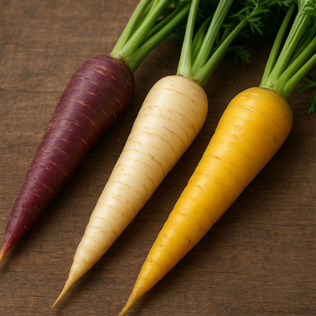 Marchew fioletowa, biała, żółta – czy różnią się smakiem i wartościami?