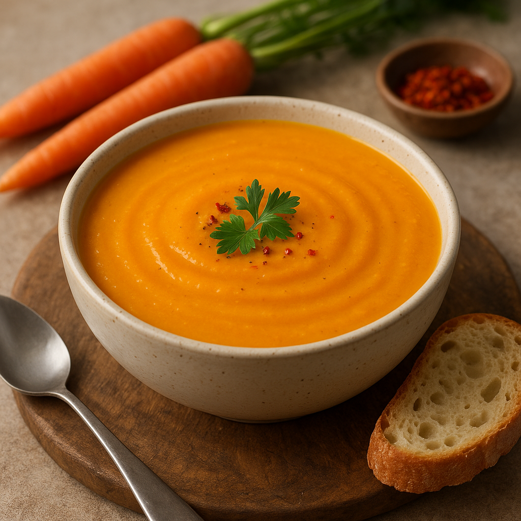 Zupa krem z marchwi – rozgrzewający przepis na jesień